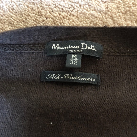 Massimo dutti Cardigan SILK - CASHMERE medium - Picture 3 of 5